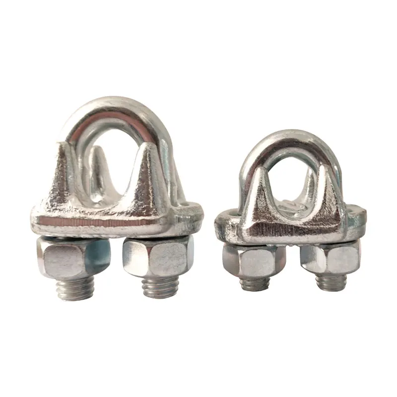 JIS Type Wire Rope Clips Galvanized Cable Clamp Fitting For Wire Rope Sling
