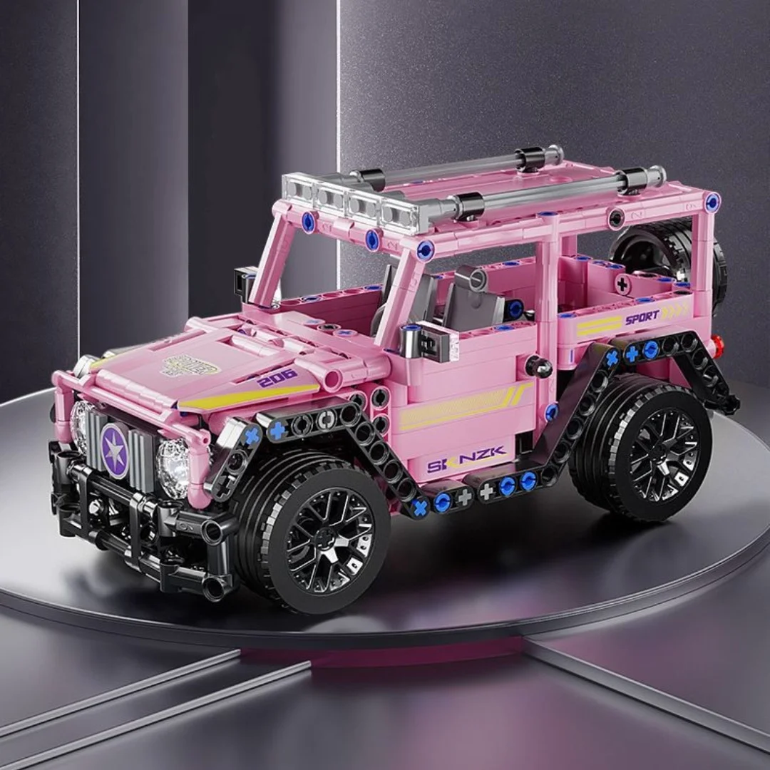 ABS MOC Technical Series Speed Champions 455pcs Building Block car Children Collection Gift Toys