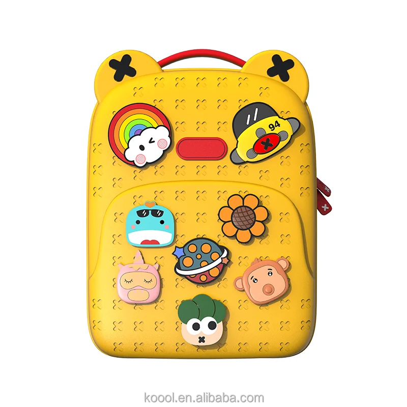 Designer EVA Customized Waterproof Dustproof Toddler Student School Backpack For Kids