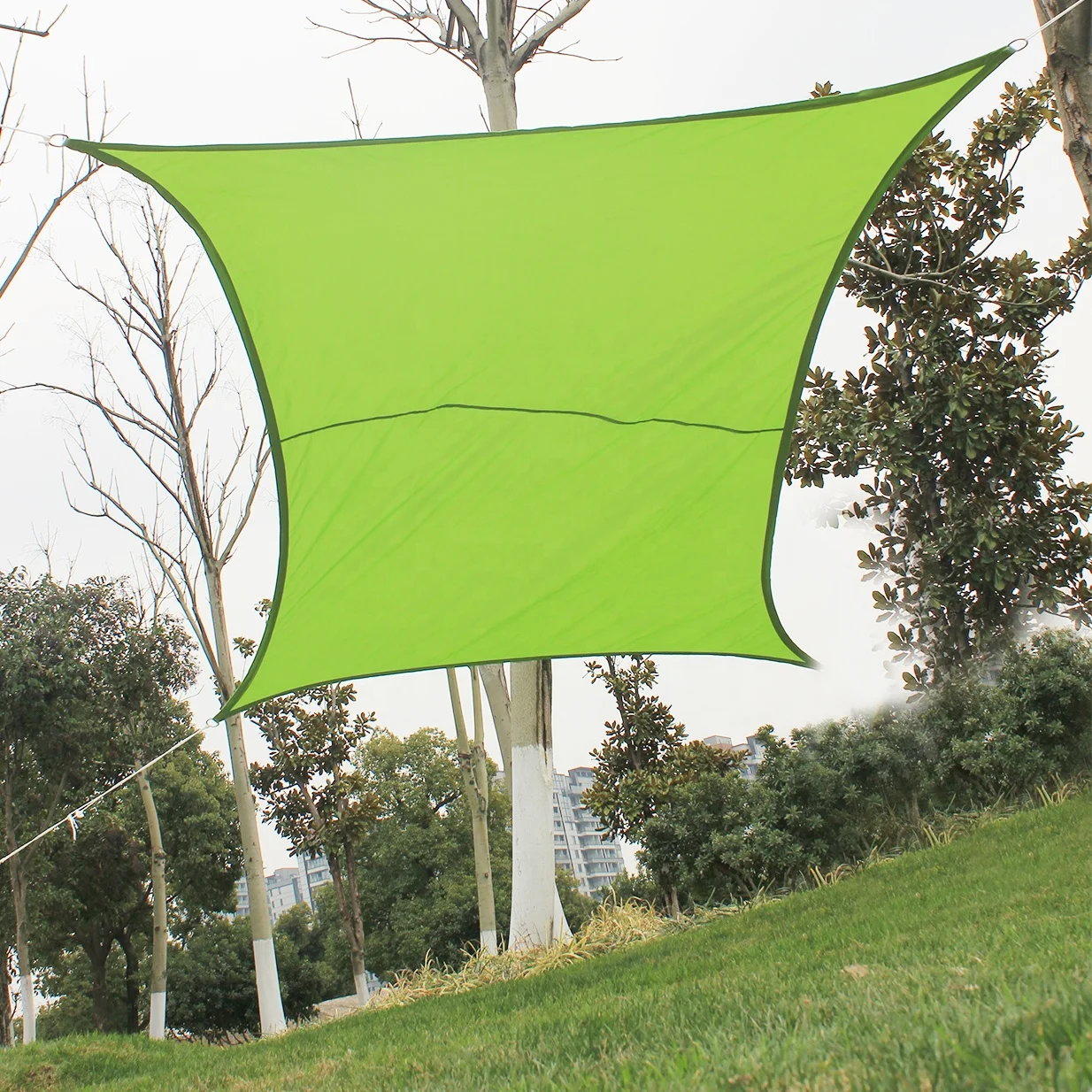 Outdoor Sun Shade Sail Waterproof Sail Rectangle Garden Patio Party Awning Canopy for Picnics, Swimming Pools, Camping