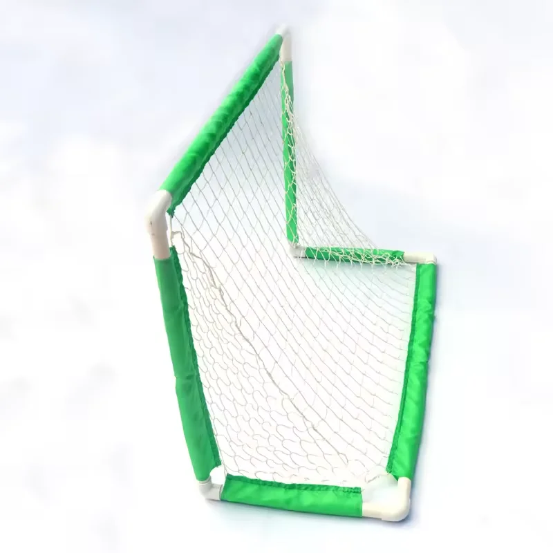 Sports Kids Portable Folding Youth Soccer Goal Set Backyard + Indoor Mini Net and Ball Set