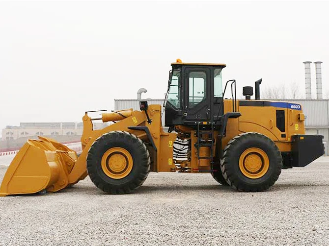 High Quality 6 ton Side Dump Loader Hot Sale Model SEM660D with Imported Spare Parts and Good Price for Sale