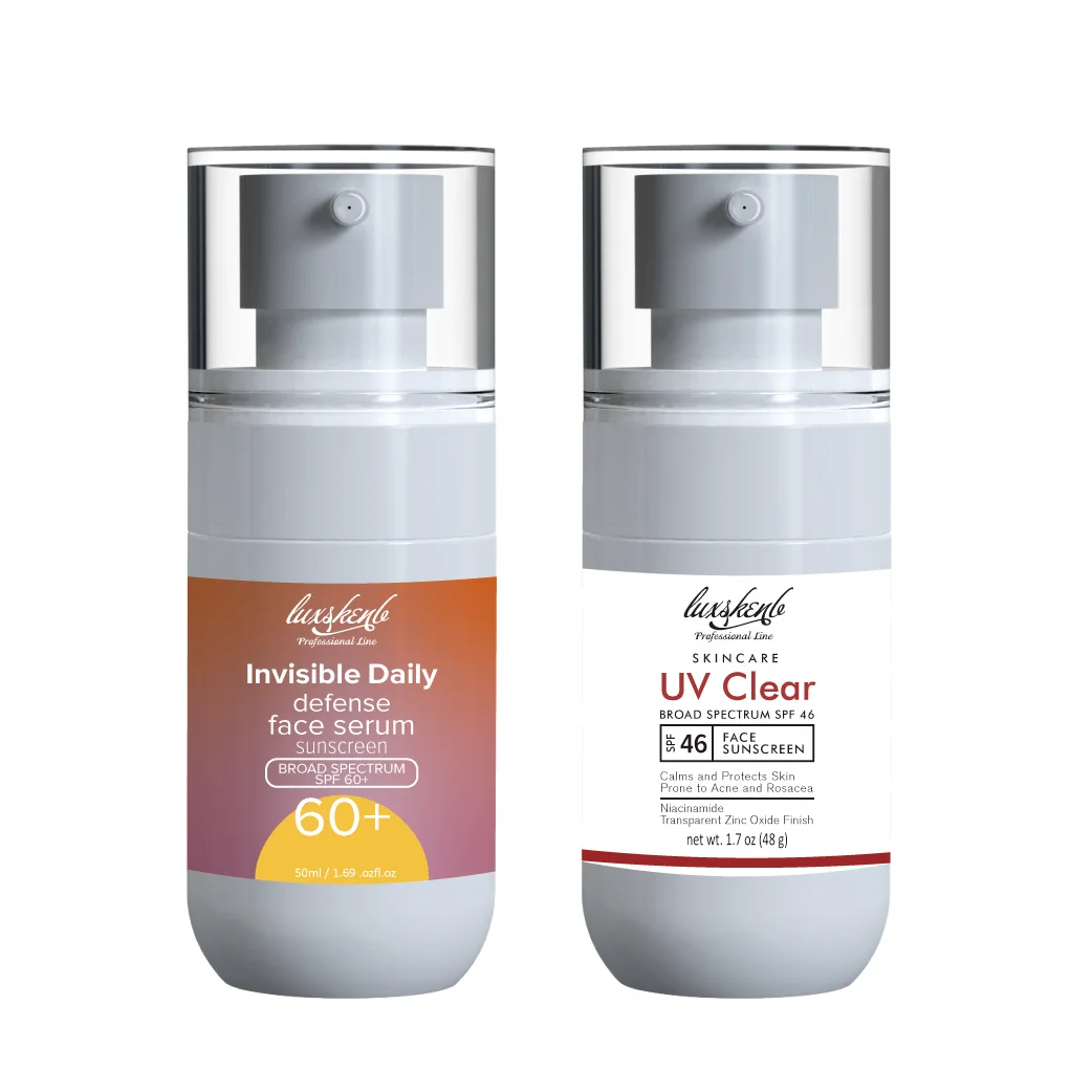 Частная этикетка UVA UVB минеральный SPF50 солнцезащитный мусс для лица на заказ оксид цинка плавания крем SPF150