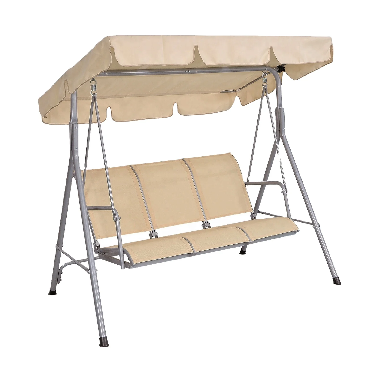
3 seats tesline matel rock chairs cheaper type 