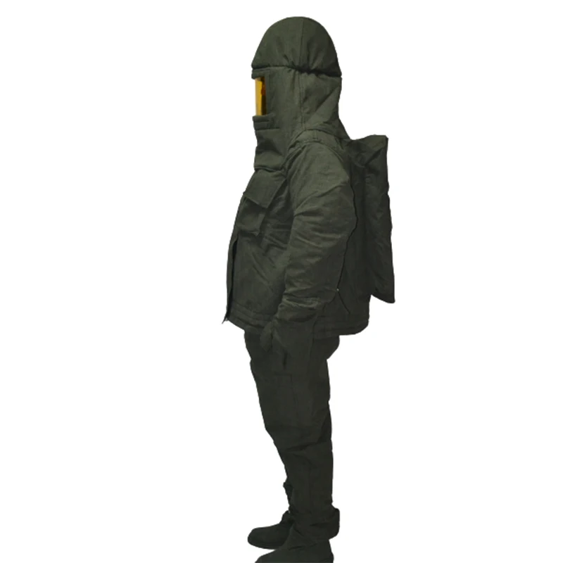 
Full Set Fireproof Firefighter Suits Heat Resistant Safety Clothing Durable Fire Fighting Clothing and Accessories 