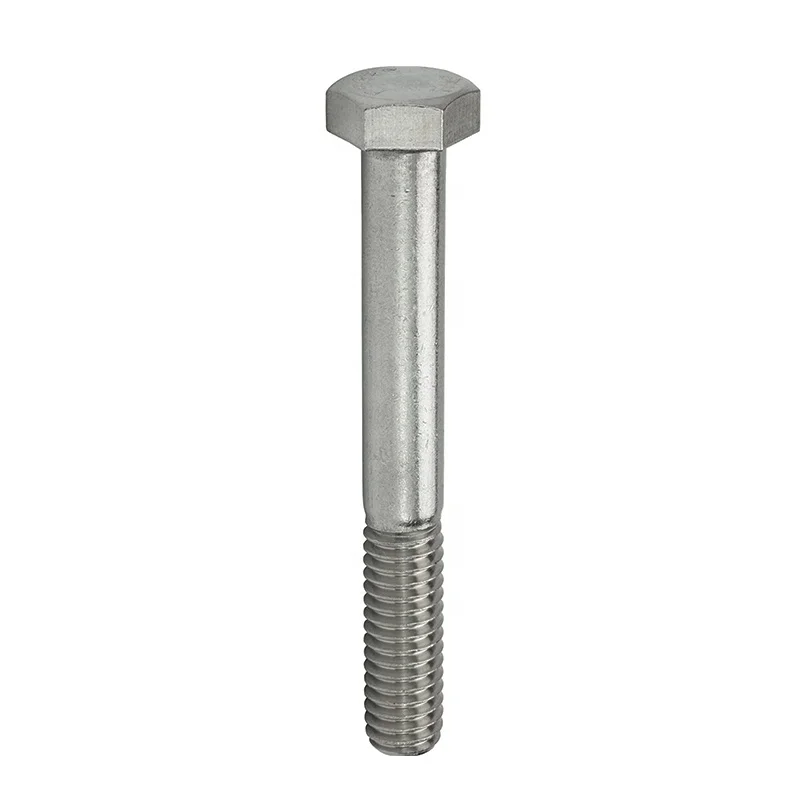 DIN931 Hex Head Bolt Stainless Steel Half Thread OEM Stock Support
