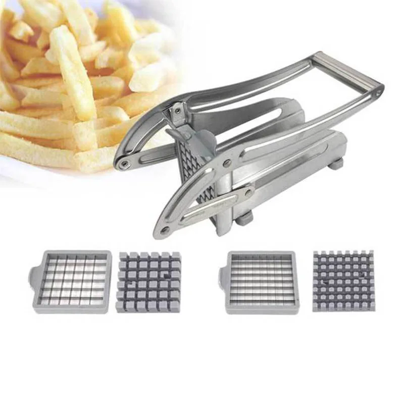 Hot sale Stainless Steel Meat Chips Slicer Potato Cutter Potato Slicing Machine Home Kitchen Tools Manual veggie chopper