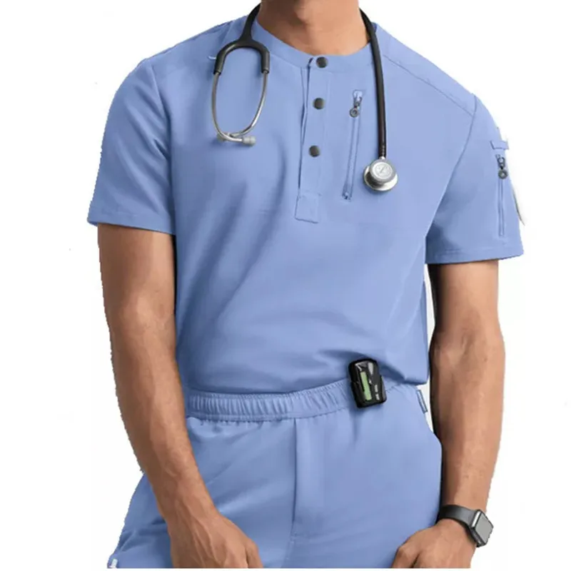 Medicos Fashionable Stretchy Medical Uniform Hospital Nursing Scrubs Uniform Sets Jogger Suit scrub suit designs for men