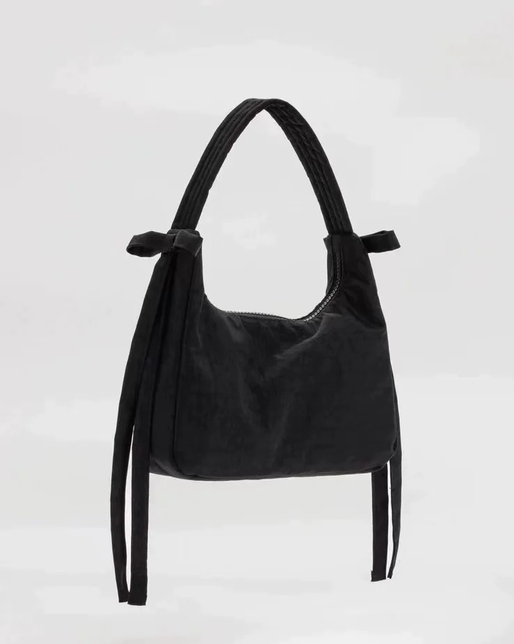 Korean Style Cloud Bag Nylon Waterproof Puffer Handbags Underarm Shoulder Bag Mini Purse