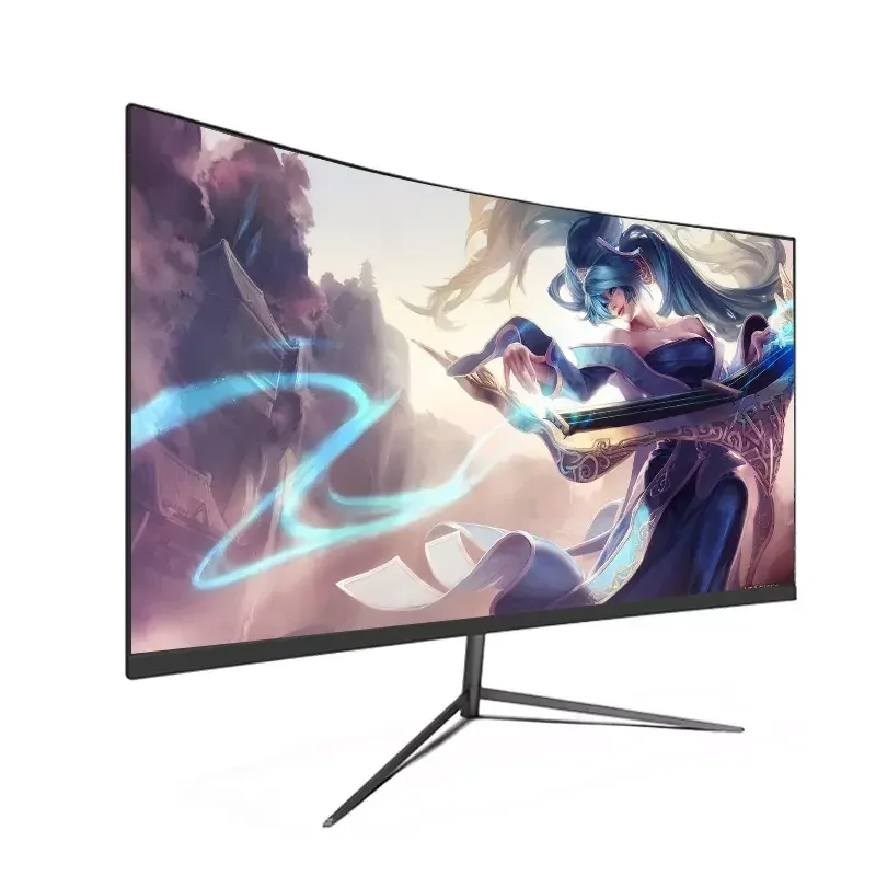 Factory supply LCD DISPLAY monitor gaming 32 34 27 inch 4k 75hz 144hz curved monitor