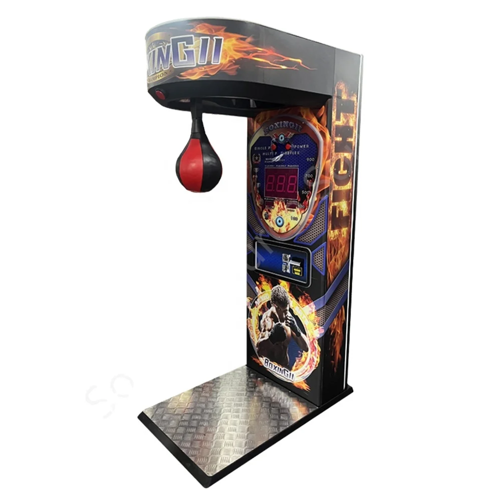 Newest Punching And Kicking Explosive Models Arcade Machine Boxing Games Boxing Punch Machine For Game Center