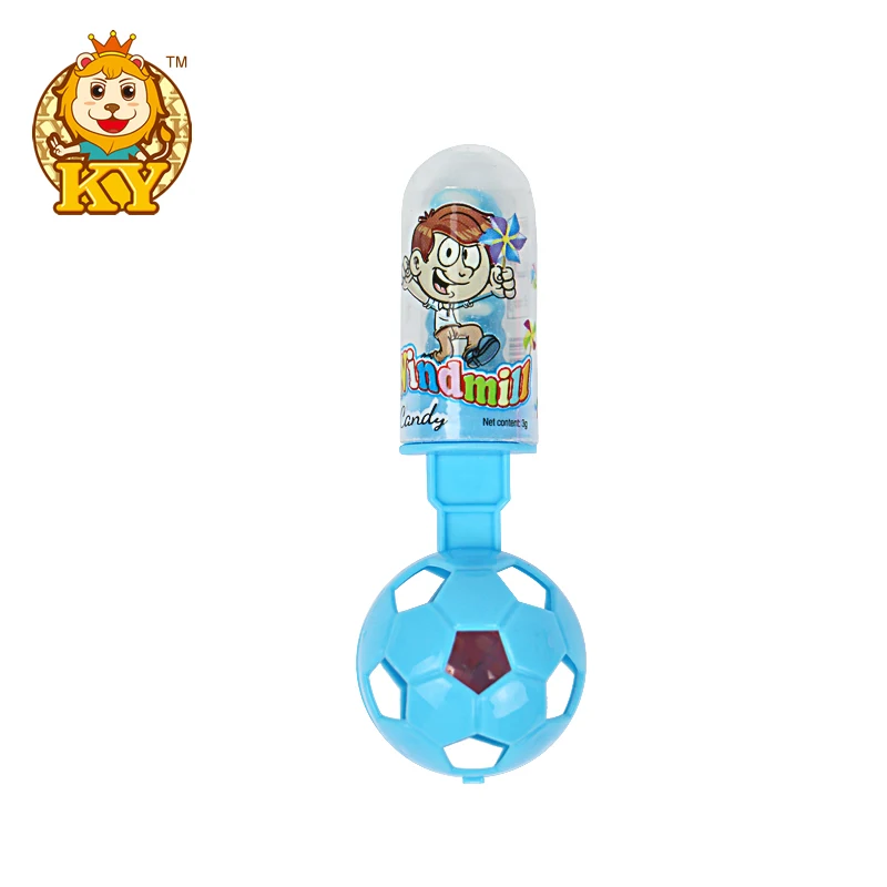 Candies supplier wholesale custom plastic football shape nipple hard candy lollipop