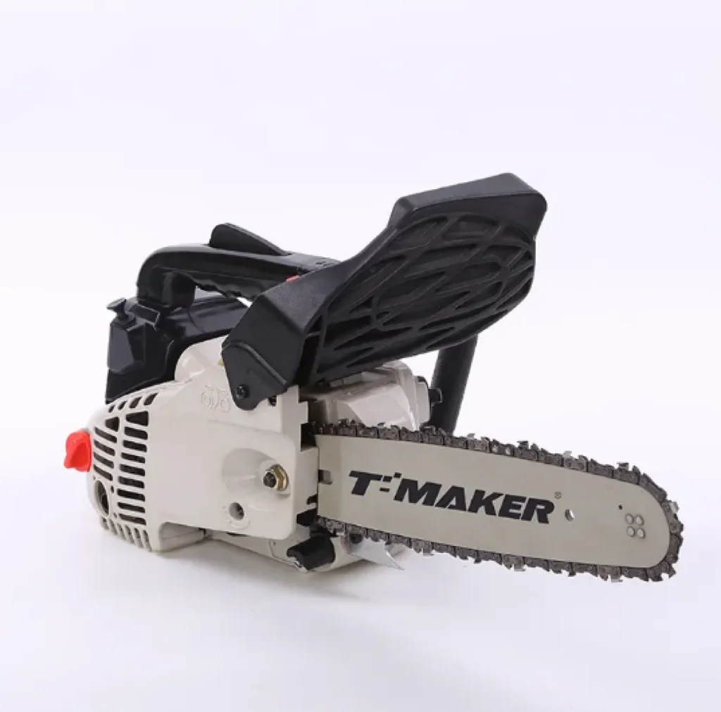 yingtong 25cc 12 inch gasoline saw0.9kw high-power 2-stroke engine oil household Wireless small portable saw Single handed saw