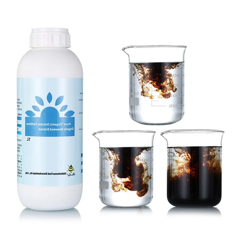 Sell at a low price alginate organic fertilizer 100% natural plant seaweed extrat liquid fertilizer