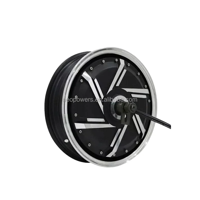 QS Motor 13 inch 273 6000W(Peak 12000W) 72V-144V Electric Scooter In-Wheel Hub Motor(45H) V2 Type