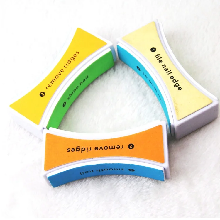 Hot selling professional wholesale highly elastic  sponge small nail buffer