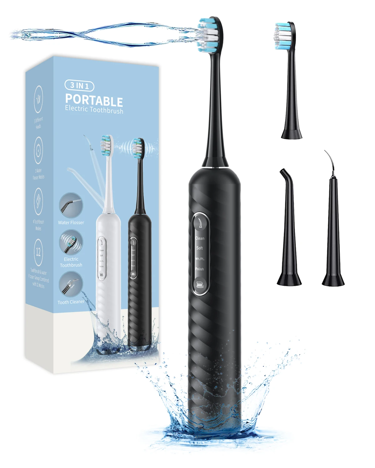 Private Label Custom Wholesale Smart Ultrasonic Adults Portable Travel Sonic Toothbrush Electric Toothbrush