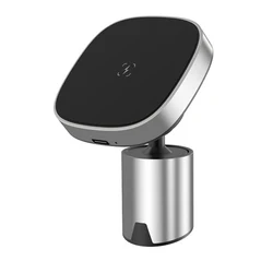 2-in-1 Wireless Car Mobile Phone Holder Charger Magnetic 15w Fast Charging Car Phone Holder Air Vent or Sticker for iphone 12/13