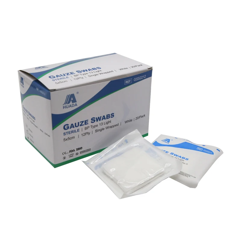 high quality medical Sterile Gauze Swabs
