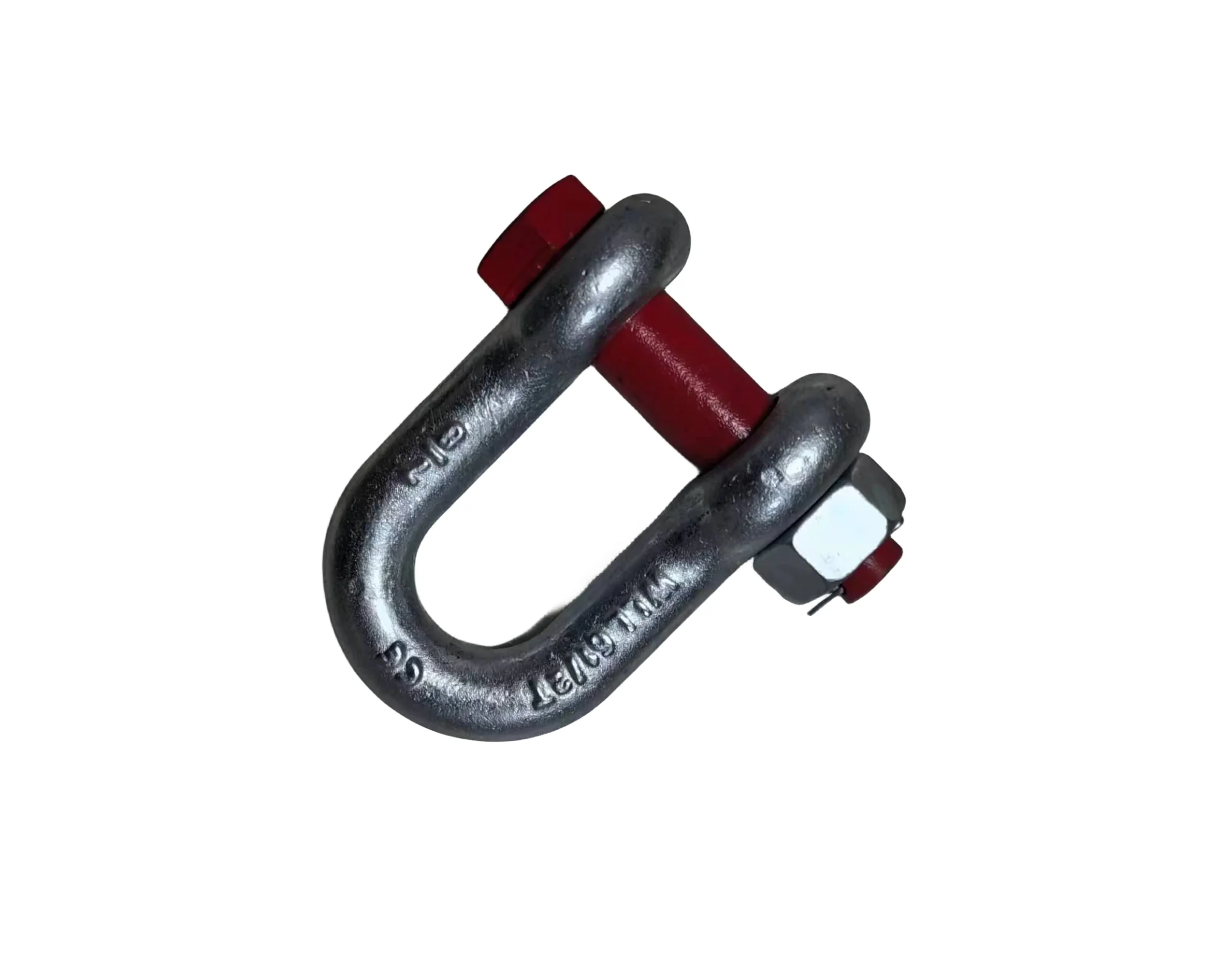 High quality drop Forged Galvanized G2150 steel d shackle 7/8 inch