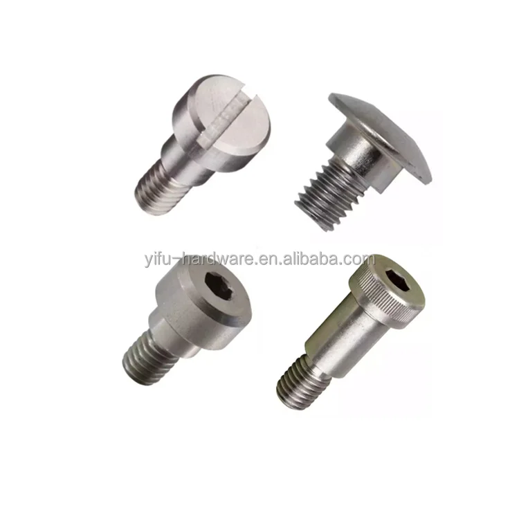 Wholesale M4 M5 M6 Slotted Flat Head Socket Stainless Steel Shoulder Screw Bolt