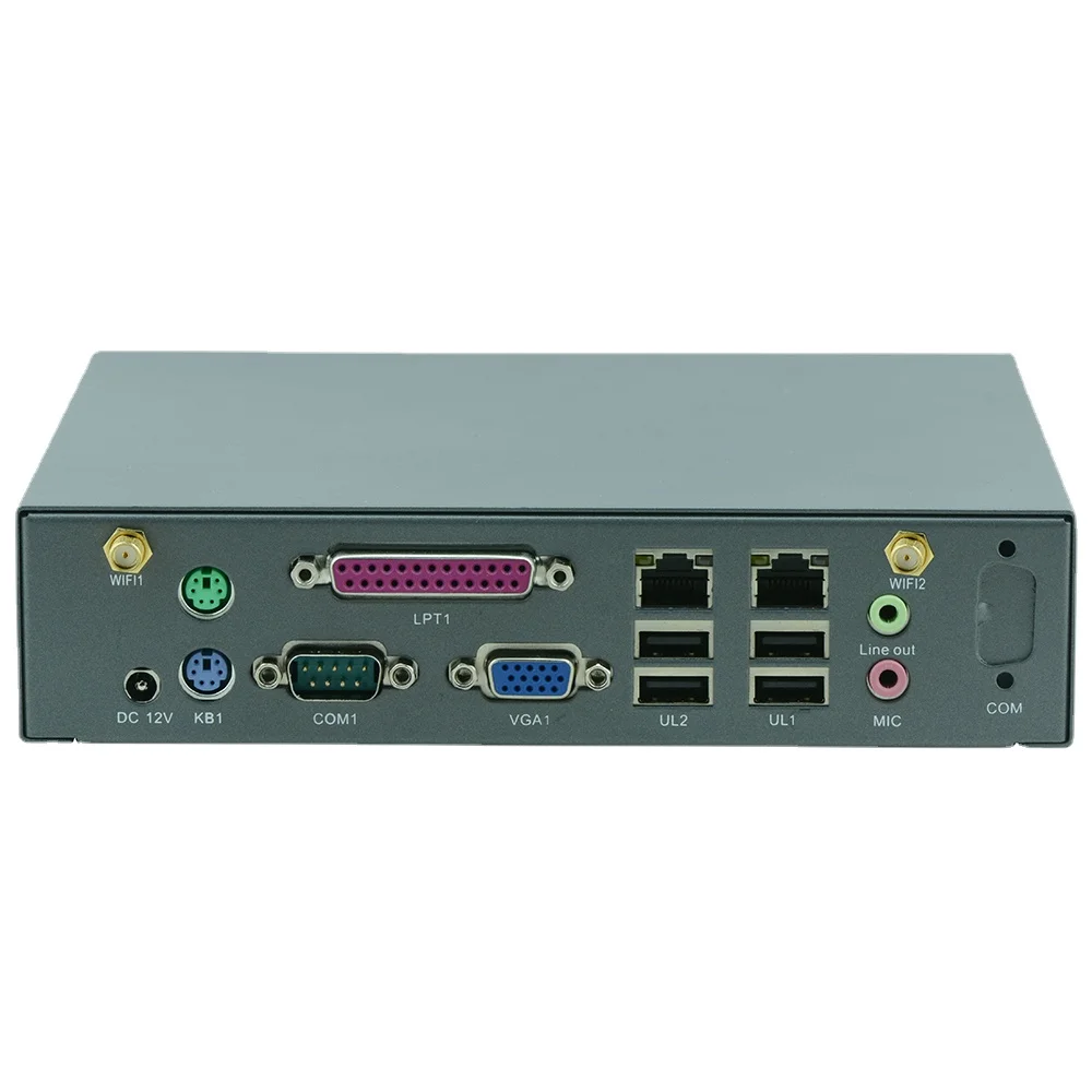 Alloy Metal Case Ultra Thin Client Cloud Computer Terminal, Inbuilt WinCE Economical Personal Computer with 3 USB Port