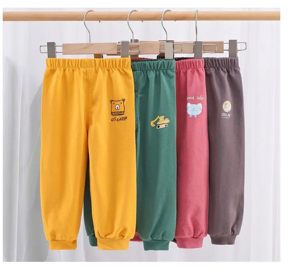 Summer children pants kids casual long pants baby boys girls pants