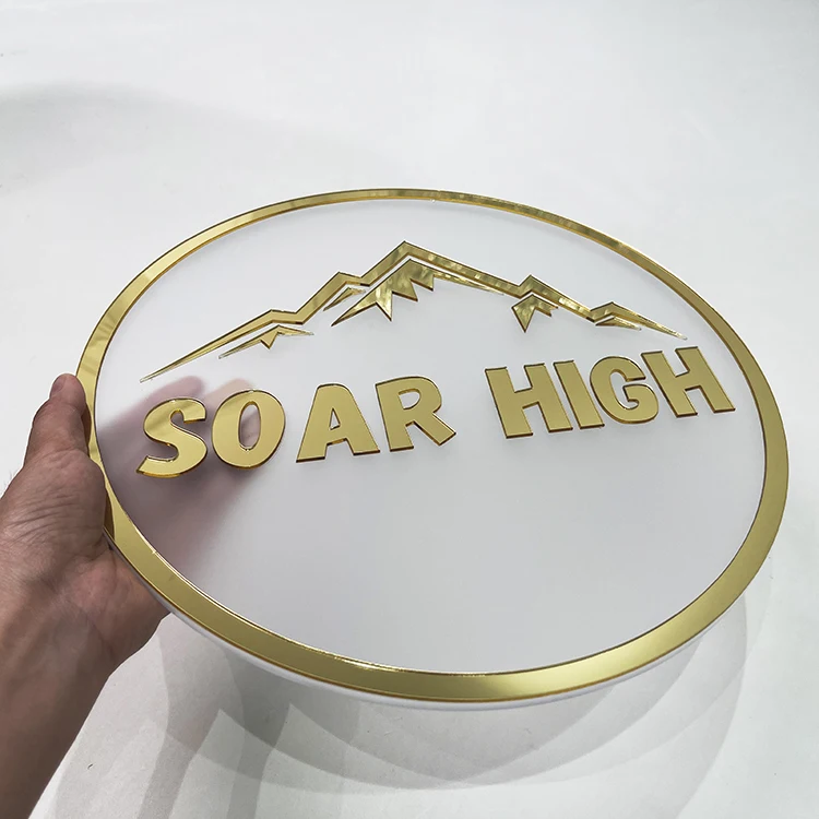 Лазерная резка акриловый 3d-логотип дизайн букв логотип не требуется электричество наклейка непосредственно на стену может использоваться открытом воздухе