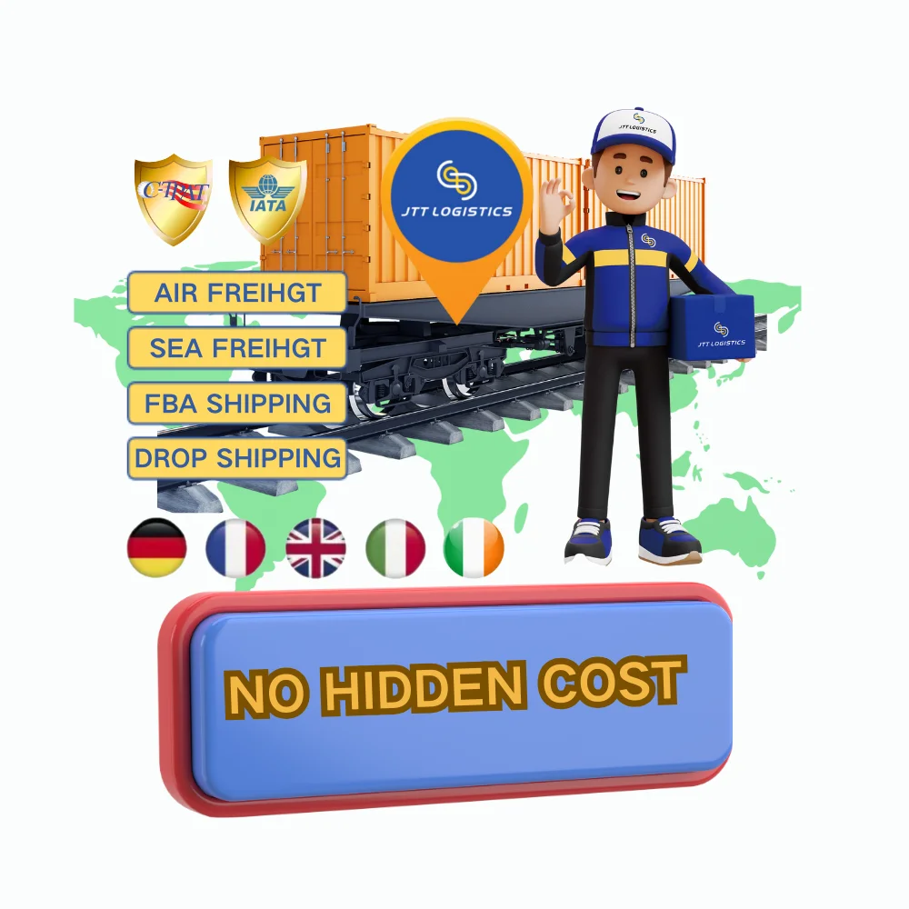 Trustful Railway Air Sea Freight Forwarder China France With FBA Shipping Service DDU DDP Shipping Europe Shipping Agent Service