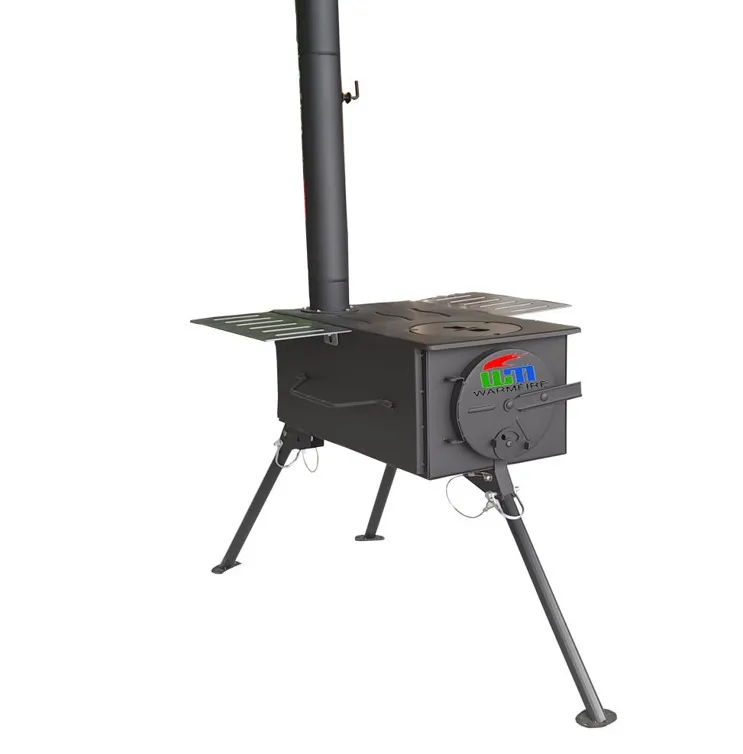Factory directly supply carbon steel portable wood stove sauna tent stove