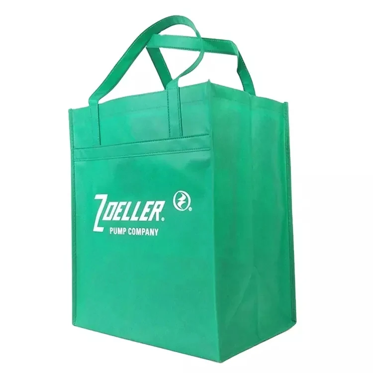 Eco friendly grocery packaging shopping durable promotional non-woven tote non woven carry bags