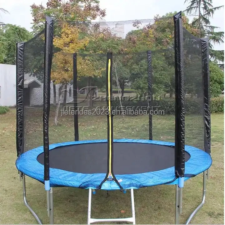 Outdoor Children large Rectangle garden Trampoline Big Rectangular Jumping Trampoline bed manufacturer sale for kids