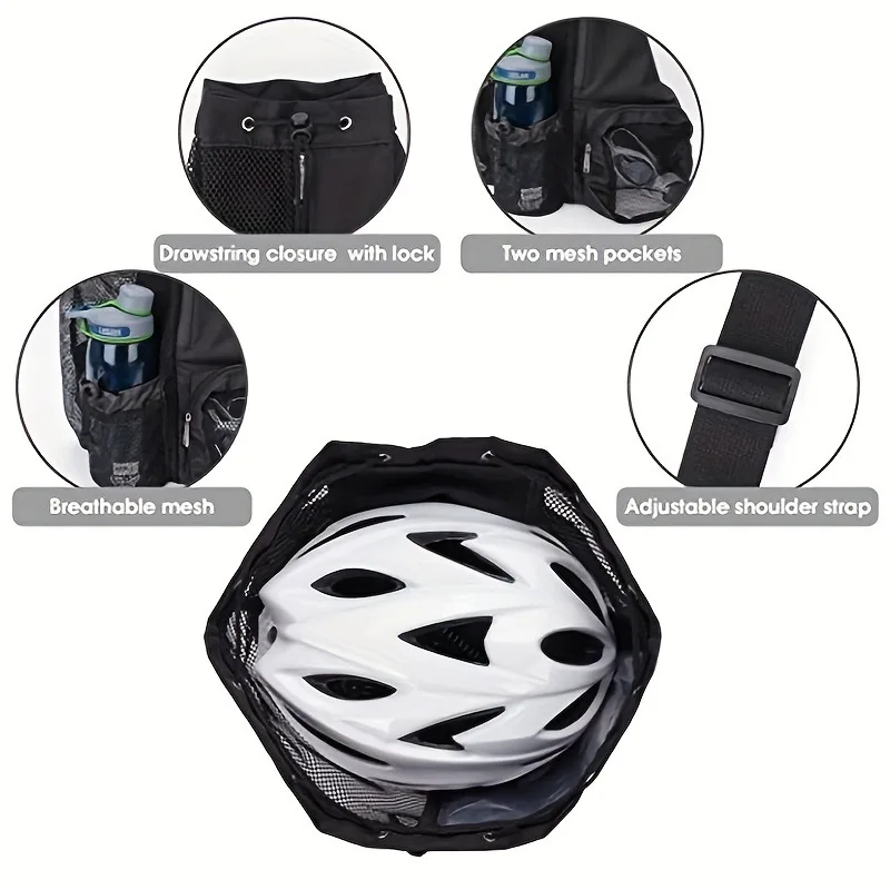 Waterproof Sport Travel Gym Drawstring Backpack OEM Custom Logo Mesh Swim Bag Beach Camping Mesh Drawstring Backpack