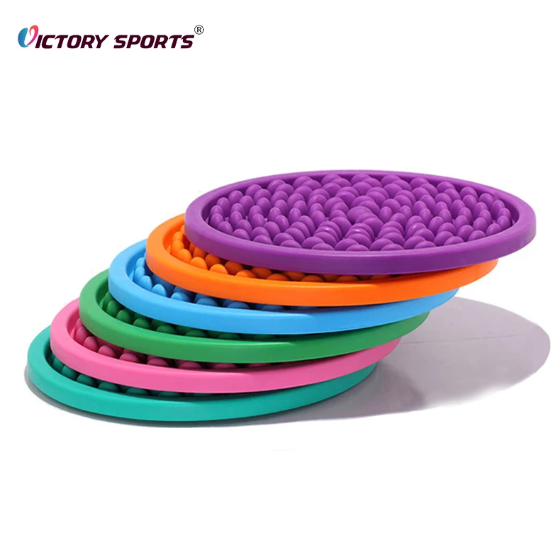 Wholesale Customized Color Pvc Foot Arch Pain Relief Finger Pressure Board Foot Massage Pad