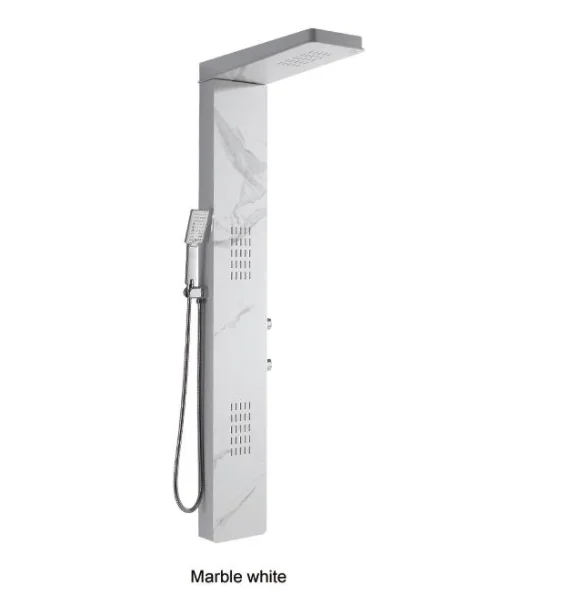 YL5616  Stainless Steel Wall Mounted Complete Shower Panel