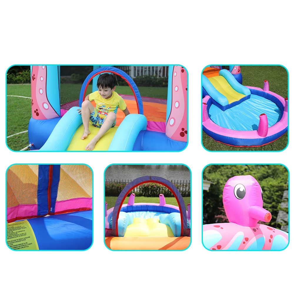 Doctor Dolphin S074B High Quality New Promotion Customization PVC Sidewinder Water Slide Factory in China