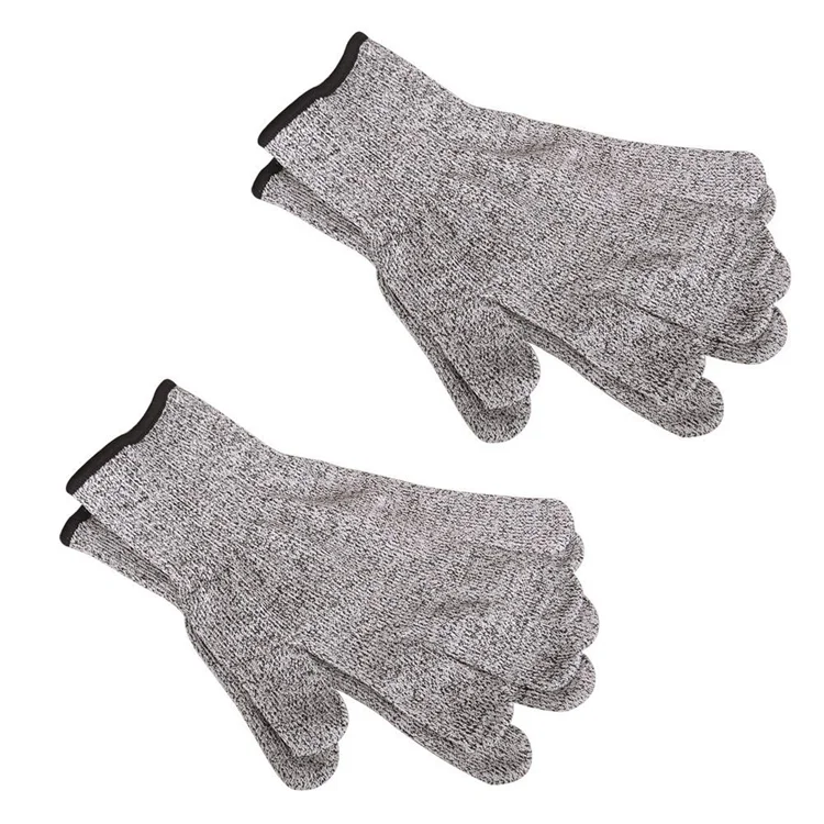 Food Grade Level 5 Proof Safety Hand Protection Yard Work Kitchen Anti Cut Resistant Mitten for Cutting