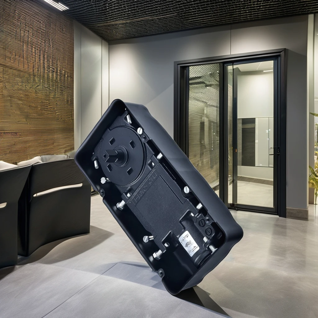 High Quality Glass Door Hardware Conceal Installation Floor Spring Floor Hinge Hold Open Floor Spring for Glass Door