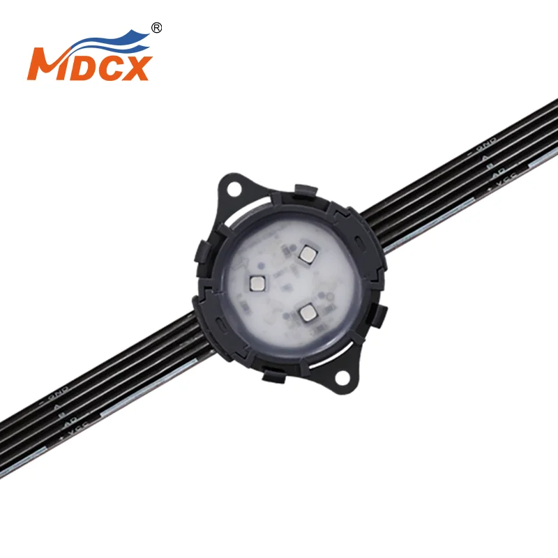 
40mm pixel led light smd 3535 dmx control pixel led full color 