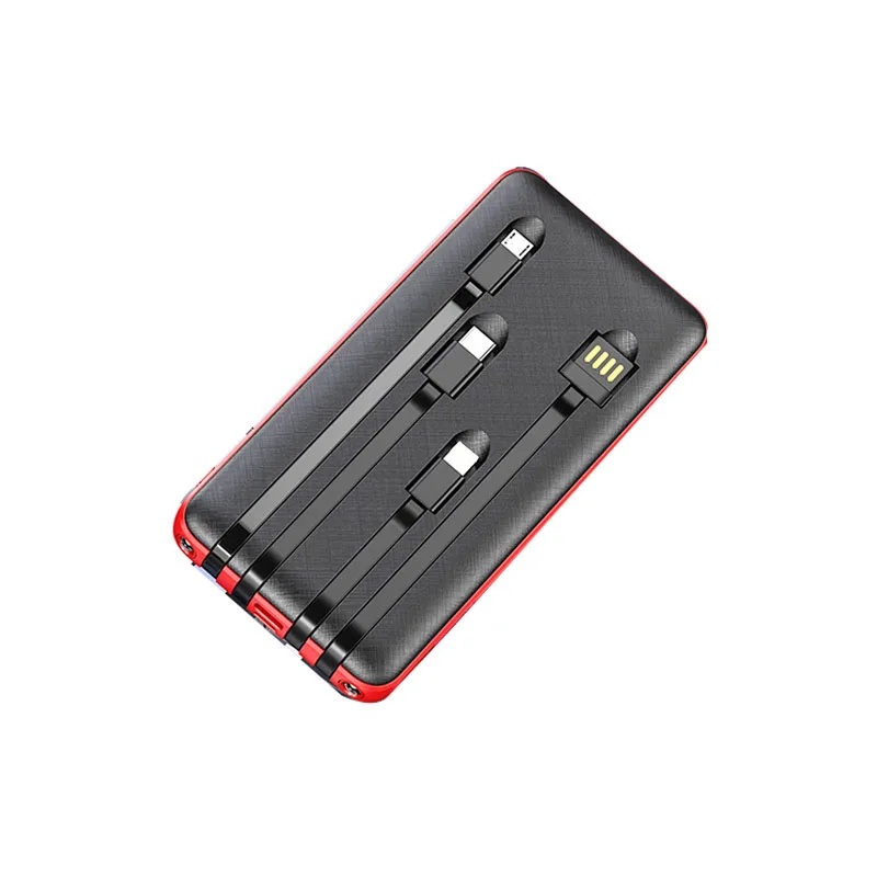Custom Logo Slim Power Bank 20000Mah Powerbank External Battery Power Banks Portable Charger