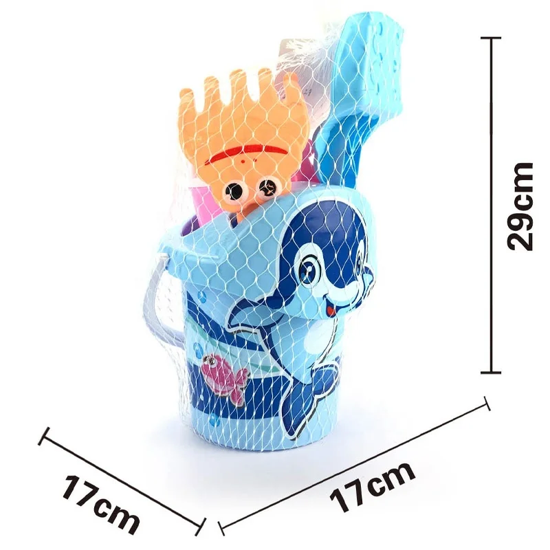 2024 Sand beach toys cheap toy children beach bucket hot sale summer kids beach accessories