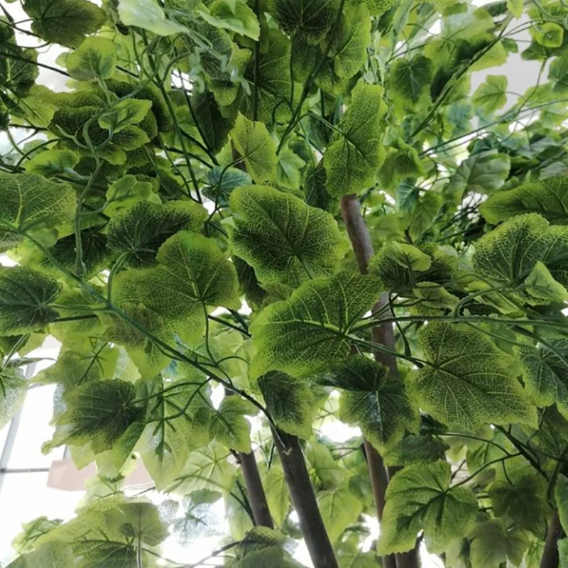 Exquisite Landscape Artificial Interior Special Spiral Tree For Home Decor Green Grape Plants Trees 0475