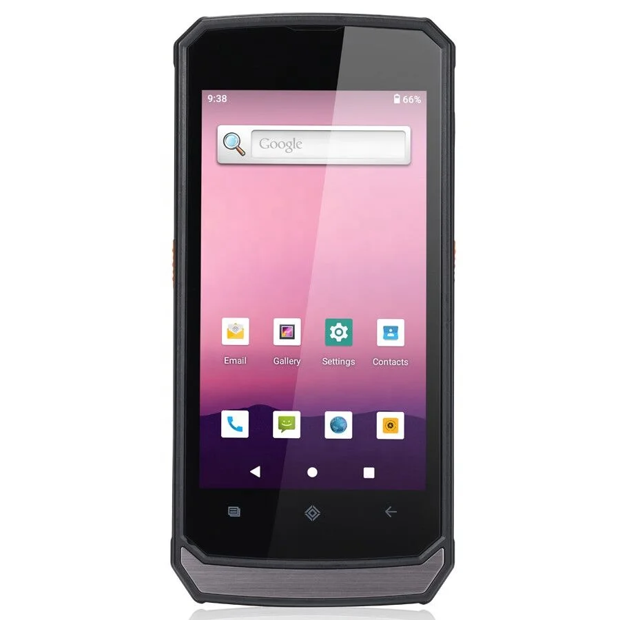 Без камера порт USB type C USB wifi роуминг android Портативный прочный pda телефон с сканирующей ручкой зарядная станция ip54 Класс прочный смартфон