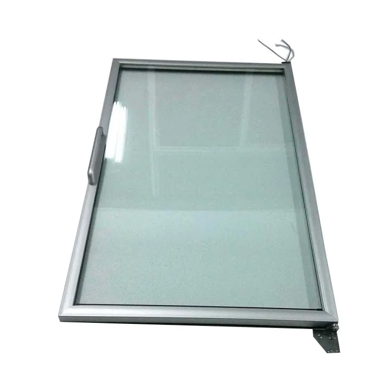 
aluminum frame heating glass door for lower temperature freezer frozen ark 