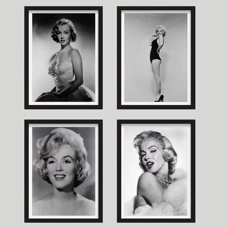 Custom Any Size Plastic Frame Hot Sexy Girl Photo hd Picture Frame Set