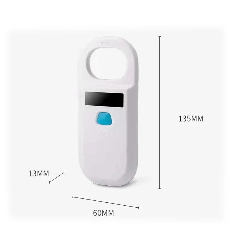 CMRFID 134.2khz 125khz handheld EMID FDX-B animal microchip cards reader rfid pet tag chip dog microchips reader scanner