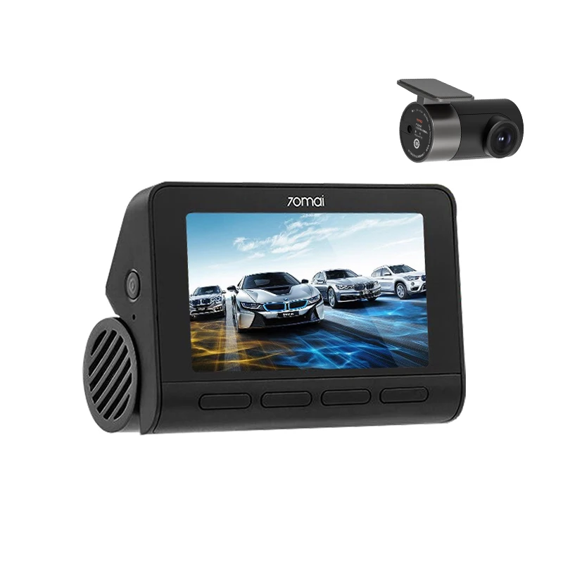 Original 70mai 4K A800S Car DVR 4K Dash Cam Built-in GPS ADAS UHD 24H Parking Monitor SONY IMX415 70mai Dual Vision 140FOV