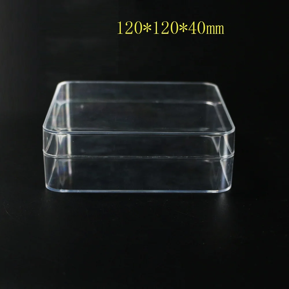 Custom square transparent plastic acrylic box for displaying plastic jewelry packaging box