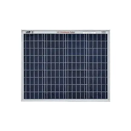 Reve 55W 12V Monocrystalline Solar Panel  for Home with PID, UV and Severe Weather Resistant Technology