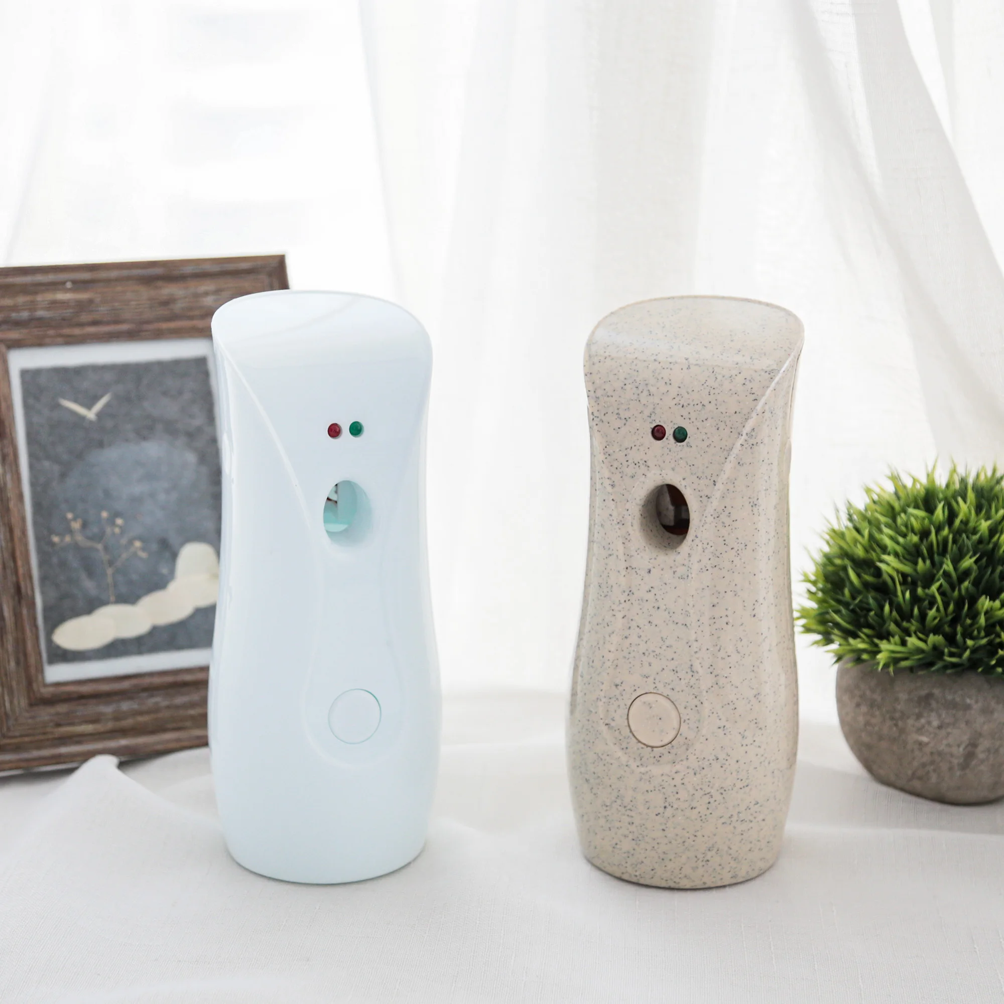 Home Hotel Office Toilet Etc AA Battery Wall Mounted Pump Perfume Sprayer  Air Freshener Aerosol Wall Air Freshener Dispenser